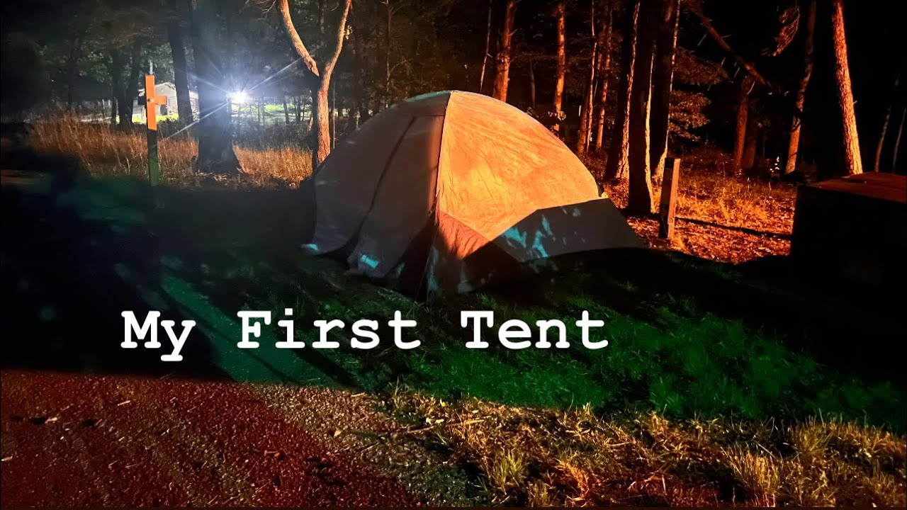 My First Tent - YouTube