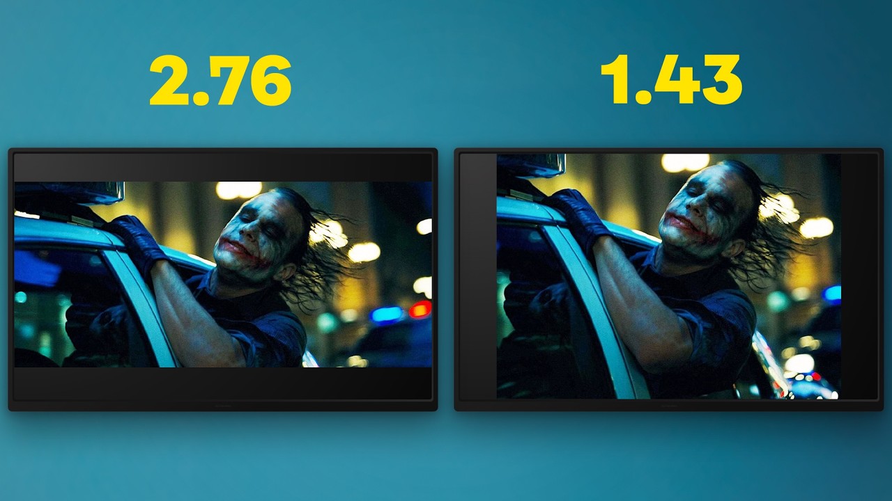 The brilliant scam of cinematic "black bars"