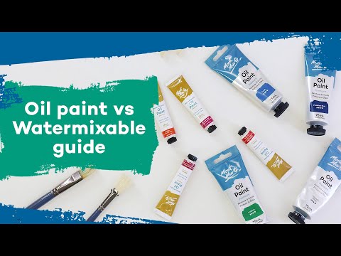 PAINT TALK: Water Mixable Oil Paint - Everything you need to know