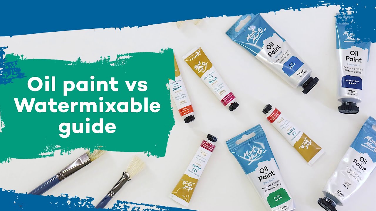 Water Soluble Versus Traditional Oil Paints: What's the Difference