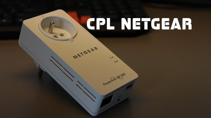 NETGEAR PLP1000-100FRS, Pack de 2 prises CPL 1000 Mbps avec Prise filtrée  et 1 Port Ethernet, idéal pour avoir internet partout dans la maison et  profiter du service Multi-TV à la maison
