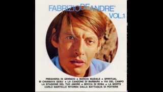 Video thumbnail of "Fabrizio De André - Spiritual"