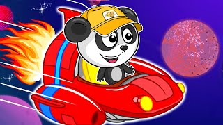 Spaceport Shenanigans: A Hilarious Car Cartoon for Kids on Road Safety