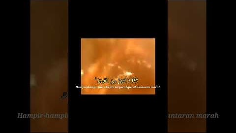 Surat Almulk gambaran siksa neraka pedih ngeri #shorts