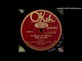 Louis Armstrong And His Hot Five "Big Butter And Egg Man"  (1926) - OKeh, 8423