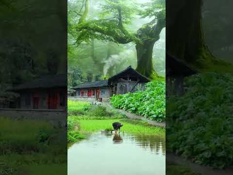 Pure Village Lifestyle In Japan Japanese Village Morning Morningshorts Villagelifestyle 