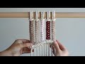 DIY Macrame Tutorial: June Series - Working with Colour! Ep. 4 - Another Square Knot Pattern!