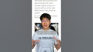 big progress in quantum computing? #ai #ainews #quantumcomputing #microsoft