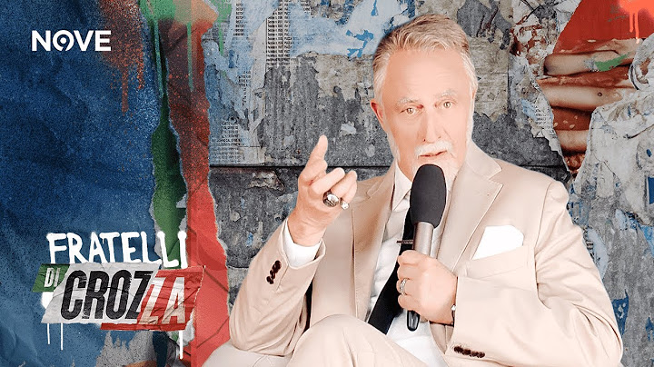 Crozza Giuli "Comunque la metti, Roma, che sia veltroniana o meloniana, è solo una grande cricca"