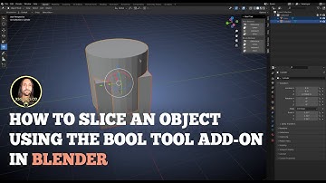Blender Tip: How to slice an object using the Bool Tool add-on