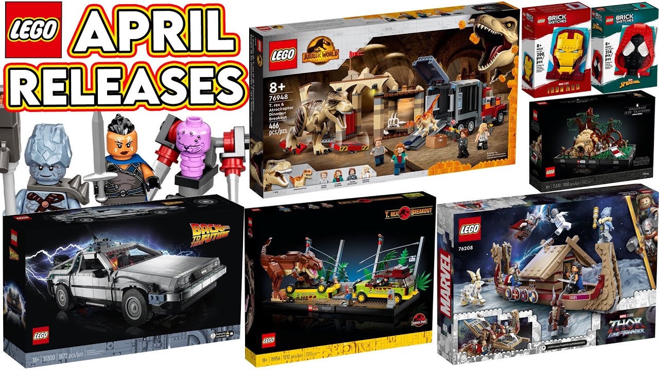 All NEW LEGO April 2022 Set YouTube