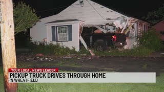 Alleged Drunk Driver Crashes Into Wheatfield Home, Causing Significant Damage
