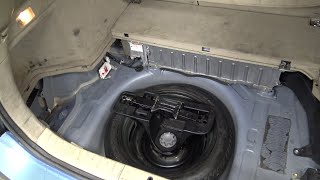 Prius with water in your spare tire well?  Easy Fix