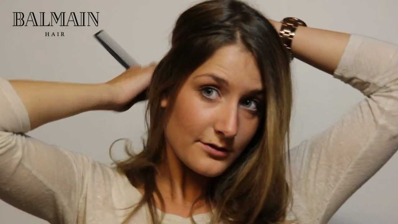 Balmain Hair - Hair Dress - How to apply yourself - YouTube