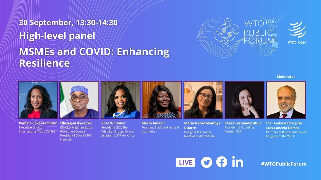 Public Forum 2021 - MSMEs and COVID: Enhancing Resilience