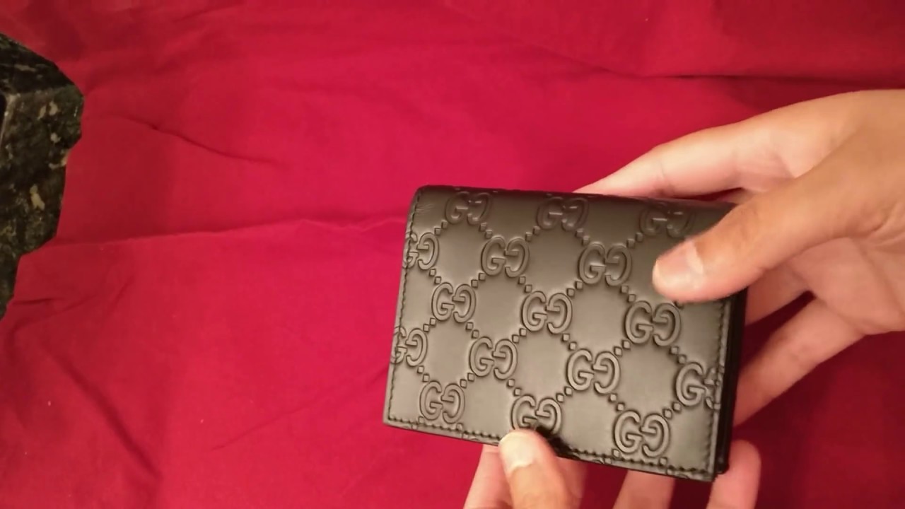 gucci compact wallet