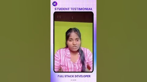 Congrats Ms. Preethisha Achieved Job Placement as a Full Stack Developer I Zukun Academy