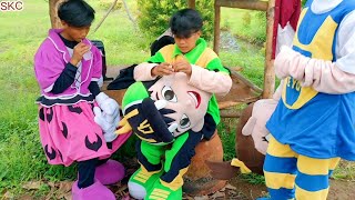 BTS Badut 🤡 Behind The Scene Badut TikTok | Badut Istirahat Di Saung | BoboiBoy Minnie Mouse Seyo