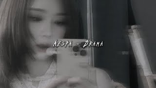 aespa - drama (sped up/nightcore)
