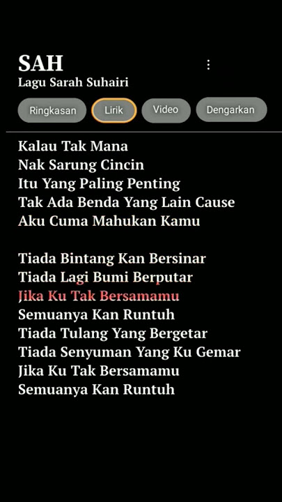 SAH - SARAH SUHAIRI feat ALFIE ZUMI