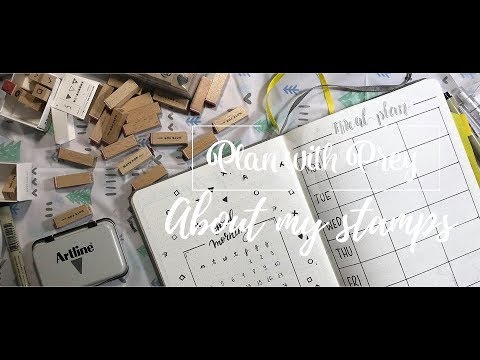 Những con dấu của mình | Stamp Collections | Plan With Prey
