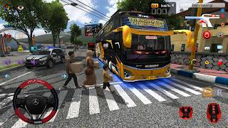 🚌💨 Bus Handoyo Oleng Parah Telolet Basuri! | Bus Simulator Indonesia BUSSID screenshot 2