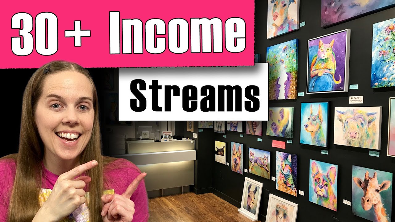 30+ ways for BEGINNER artists to MAKE MONEY YouTube