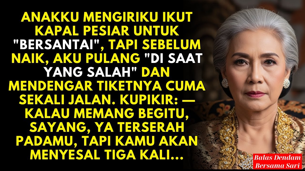 Dikirim Anakku Liburan Mewah, Ternyata Itu Tiket Kematian Sekali Jalan...