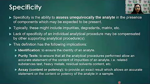 Quality Assurance: Pharmaceutical Validation: Analytical Method Validation-2 : Ms. Neha S Raut
