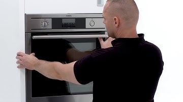 How to install your AEG Oven   Column Installation