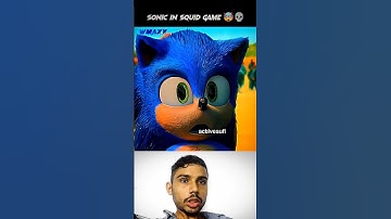 Sonic in Squid Game Be Like 💀⚡ #shorts #shortsfeed #sonic #squidgame