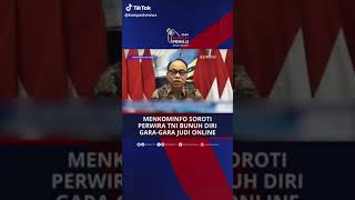 Menkominfo Tegaskan Indonesia DARURAT Judi Online