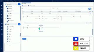 OPEN PLC EDITOR [ TWO PUMPS RUN IN SEQUANCE ] PROGRAMMING