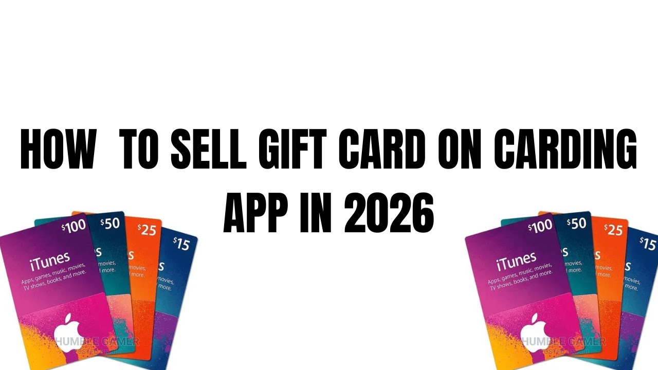 how to sell gift card on carding app in 2026