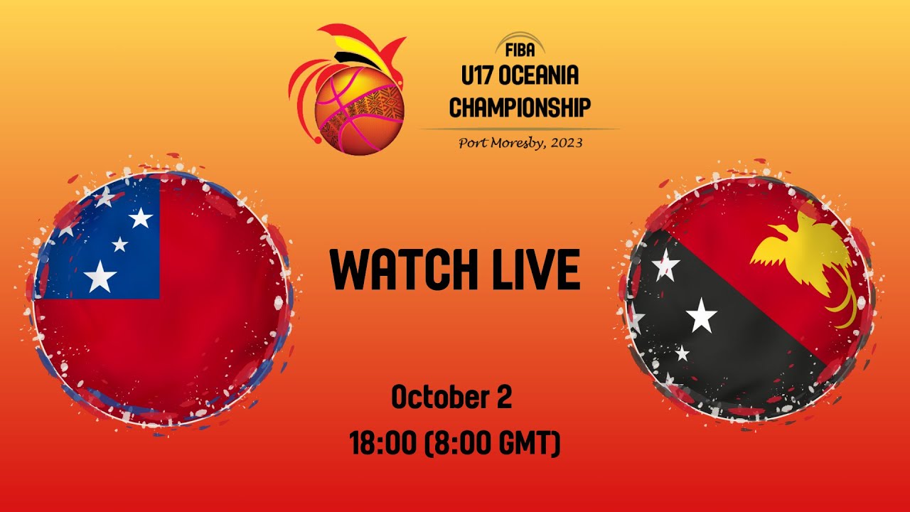 Samoa v Papua New Guinea | Full Basketball Game