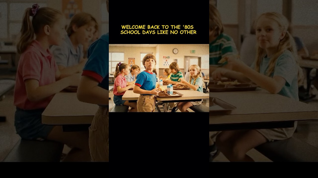 Do you remember what school was like in the 1980s? 