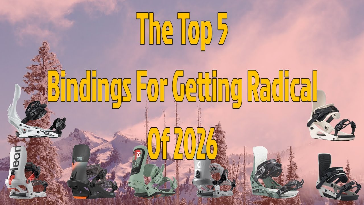 Топ-5 креплений для сноуборда для паркового катания 2026 года