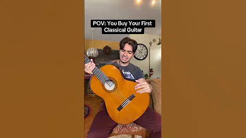 POV: You Buy Your First CLASSICAL GUITAR ‼️