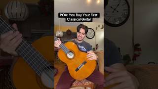 POV: You Buy Your First CLASSICAL GUITAR ‼️ Resimi