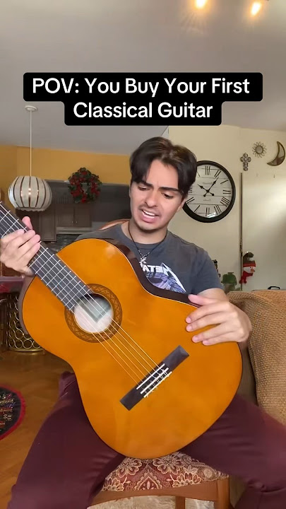 POV: You Buy Your First CLASSICAL GUITAR ‼️