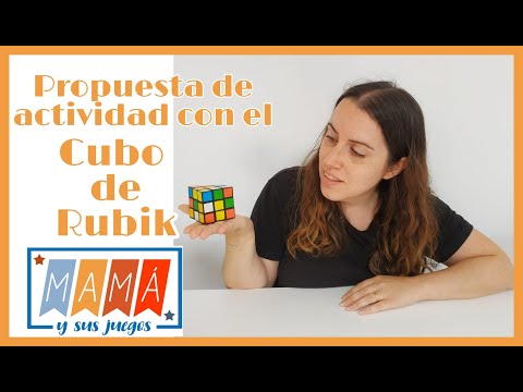 Actividad de atención para niños con el cubo de Rubik