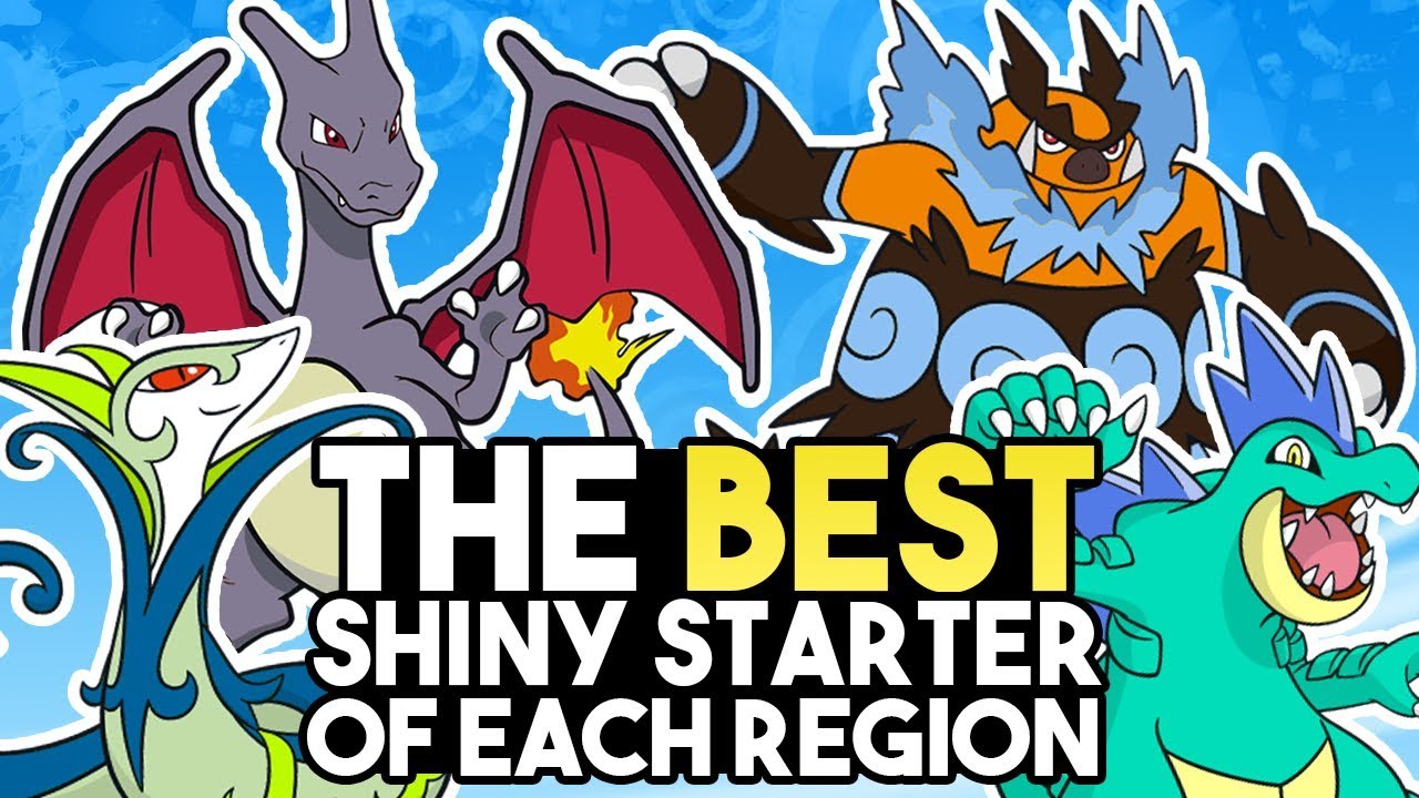 The Best Shiny Pokemon Of Each Region