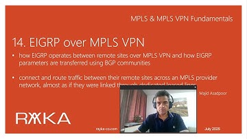 14. EIGRP over MPLS VPN