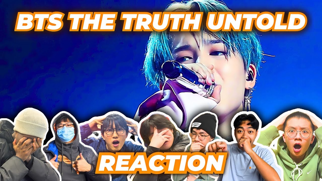 BTS 'The Truth Untold' Live Stage Mix REACTION