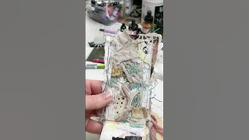 Delicate details can bring a whole journal page together ✨  #mixedmediaartjournaling