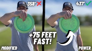 Try This Grip to Gain Distance FAST! || Disc Golf Tips