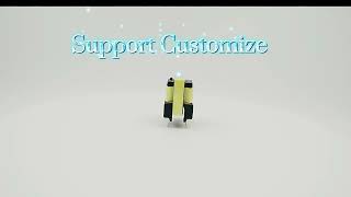 Ee22 High Frequency Voltage Step Up 12V To 220V Ac Ferrite Core Smps Transformer