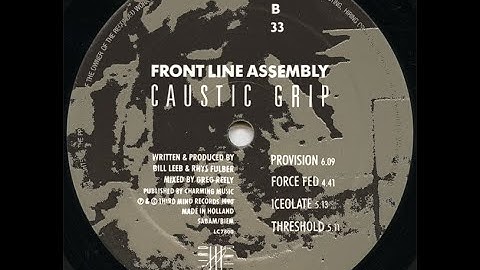 FRONT LINE ASSEMBLY - Threshold