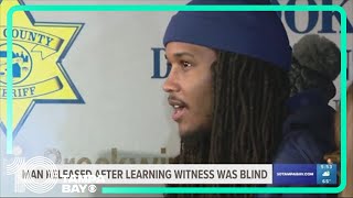 Man released from prison after learning witness was blind