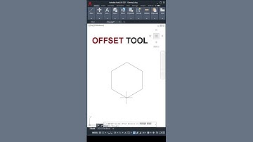 AutoCAD Tutorial 31 How to use Offset tool